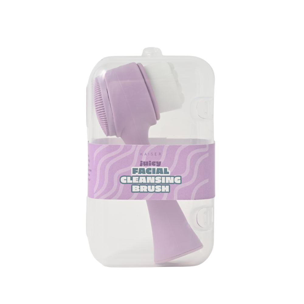 Juicy Series Facial Cleansing Brush - PURPLE